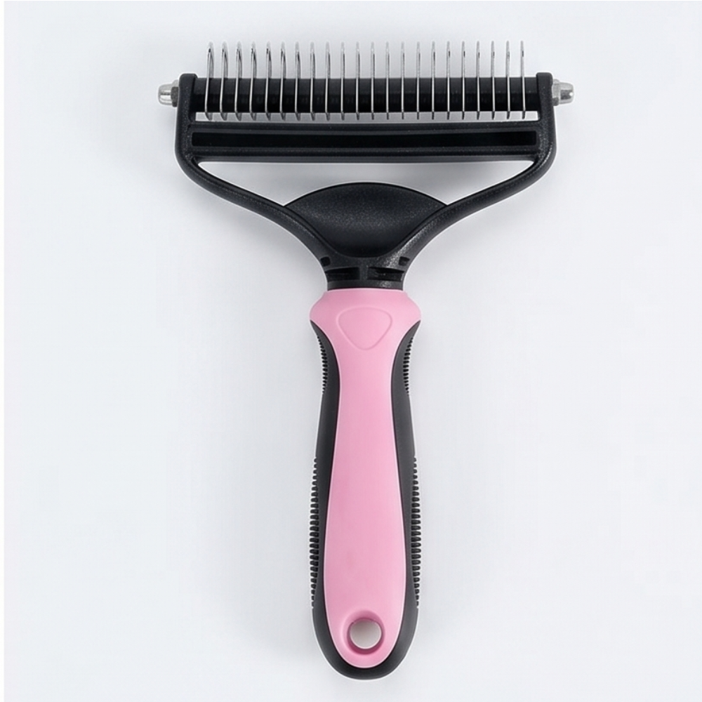 Brosse démêlante double face pour chiens