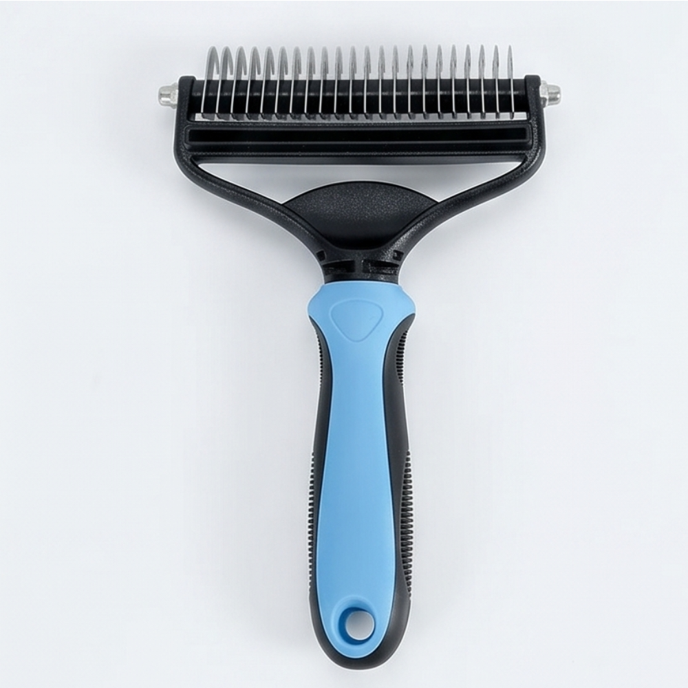 Brosse démêlante double face pour chiens