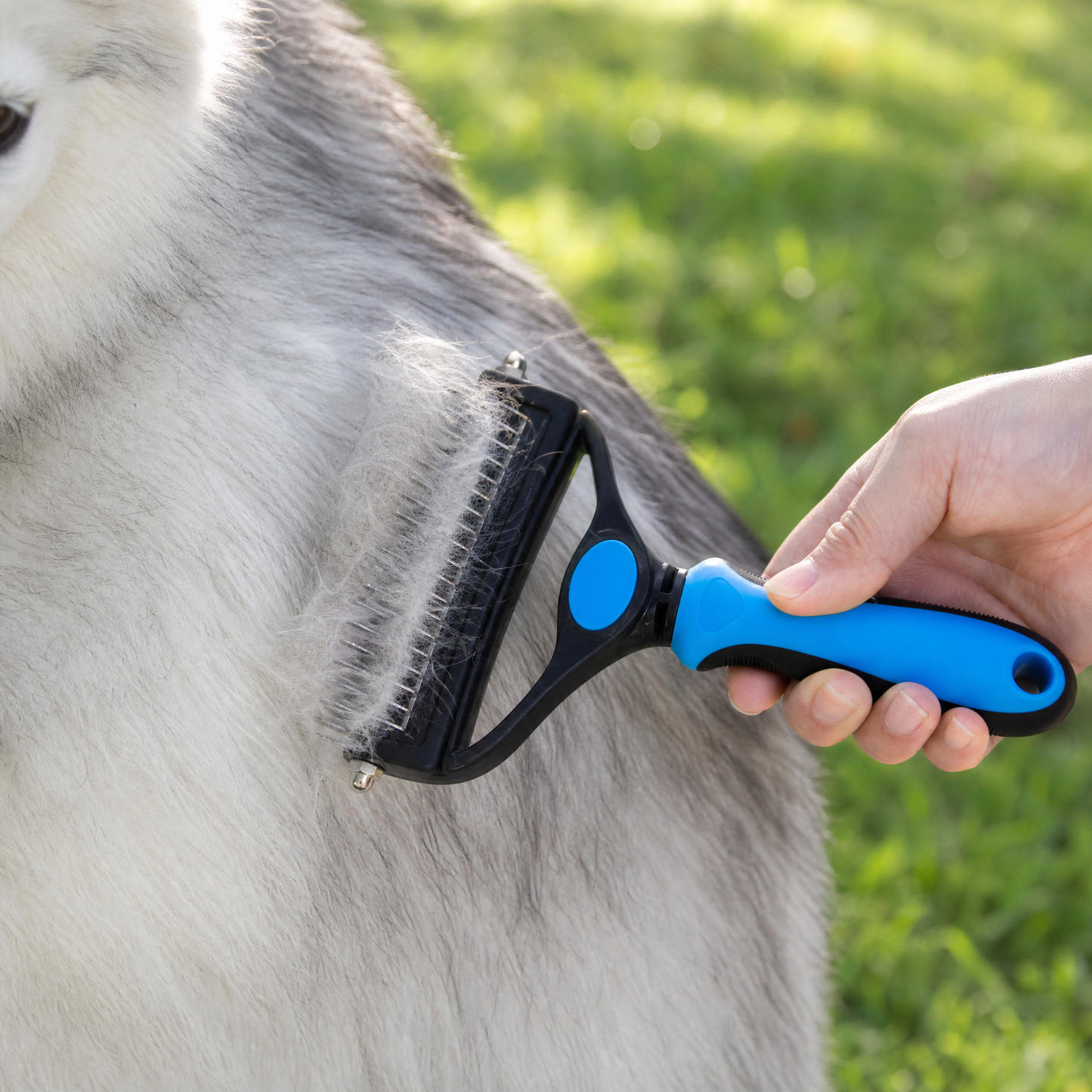 Brosse démêlante double face pour chiens