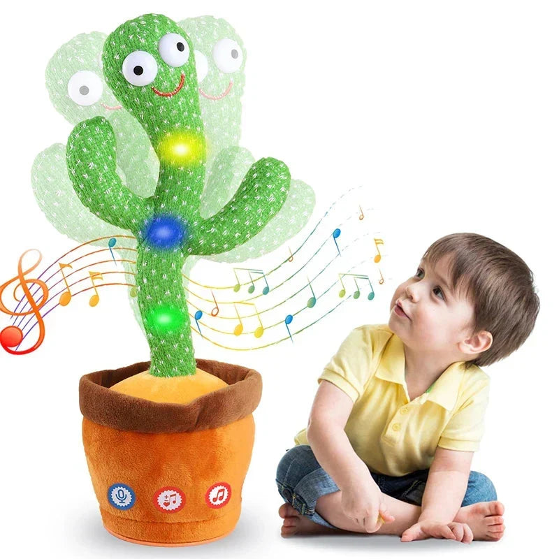 Cactus jouet interactif dansant et parlant avec chansons pour enfants