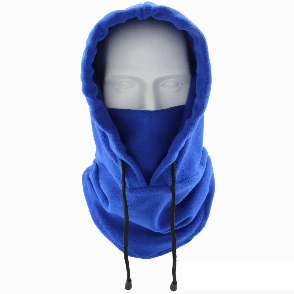 Cagoule de ski coupe-vent en polaire