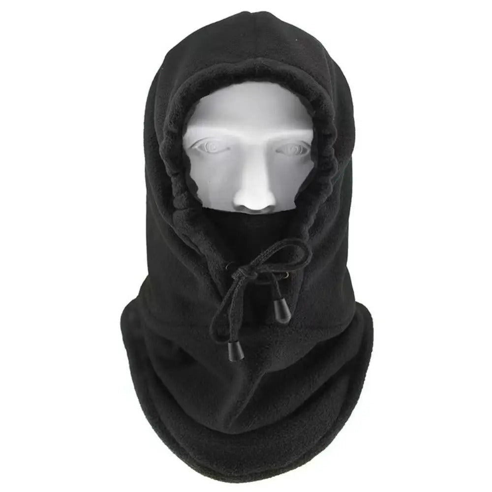 Cagoule de ski coupe-vent en polaire