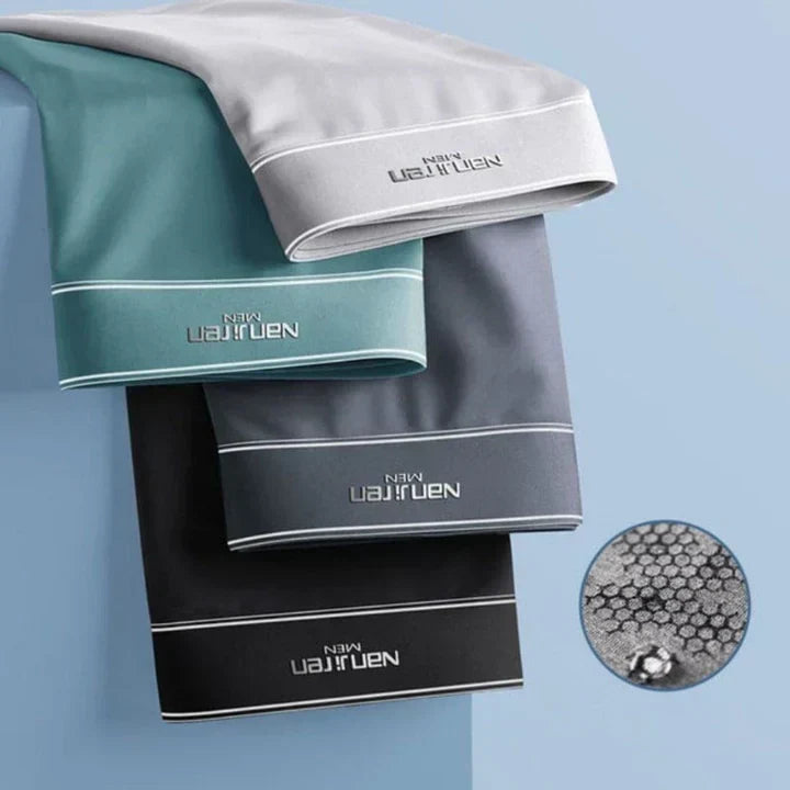 Caleçons boxeurs respirants pour homme - confort quotidien | lot de 4