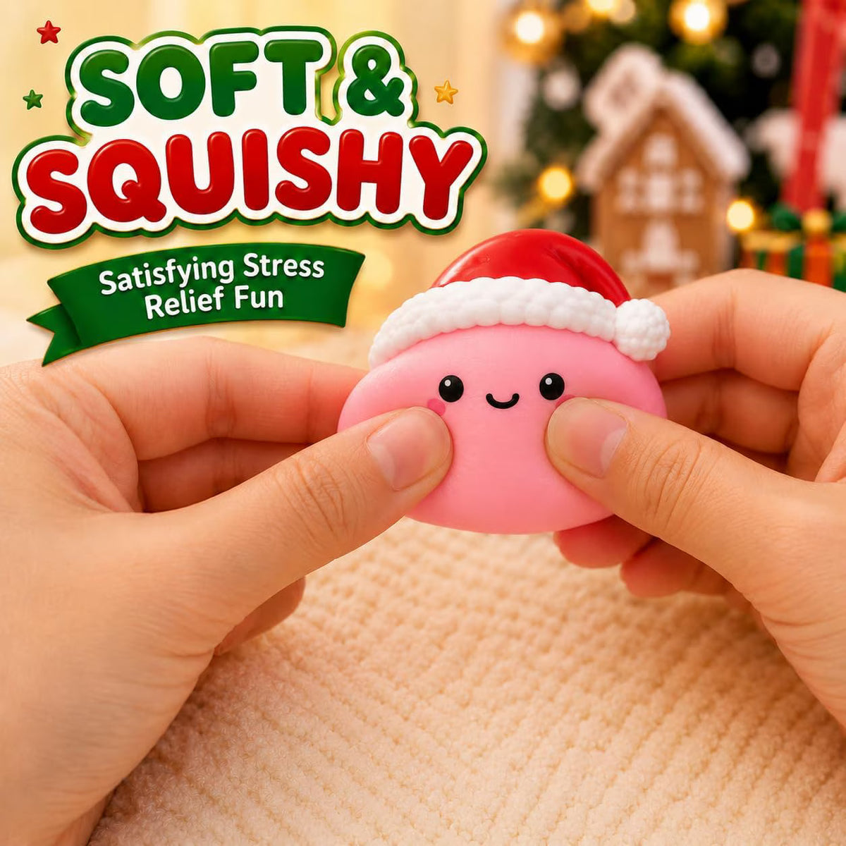 Calendrier de l'Avent avec mini squishies dumpling surprises