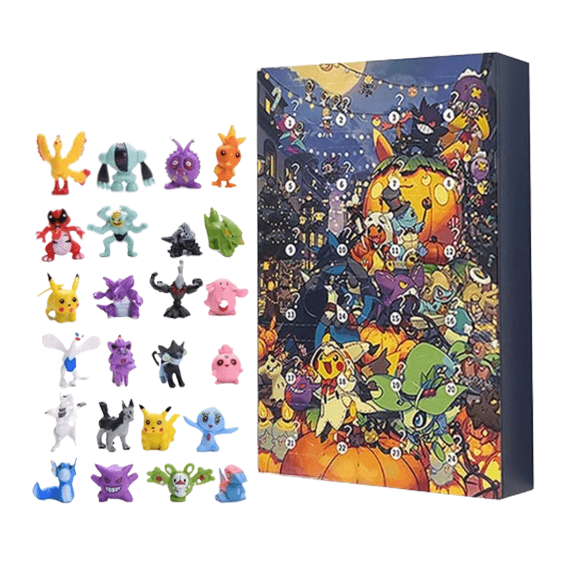 Calendrier de l'Avent de Noël avec surprises – 24 figurines
