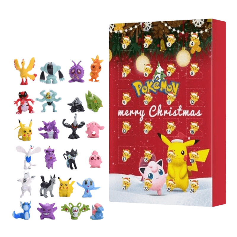 Calendrier de l'Avent de Noël avec surprises – 24 figurines