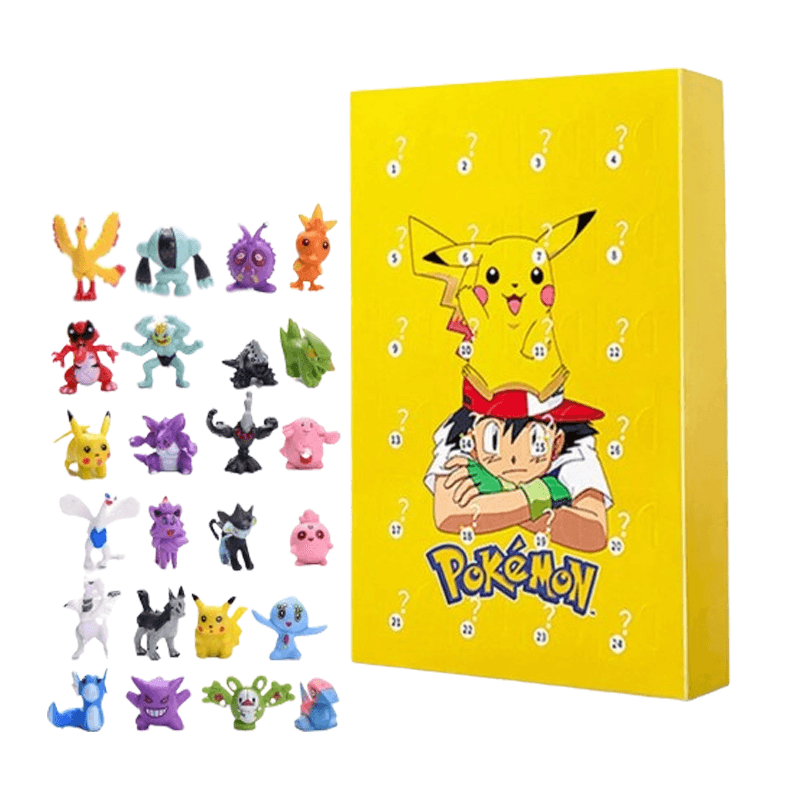 Calendrier de l'Avent de Noël avec surprises – 24 figurines