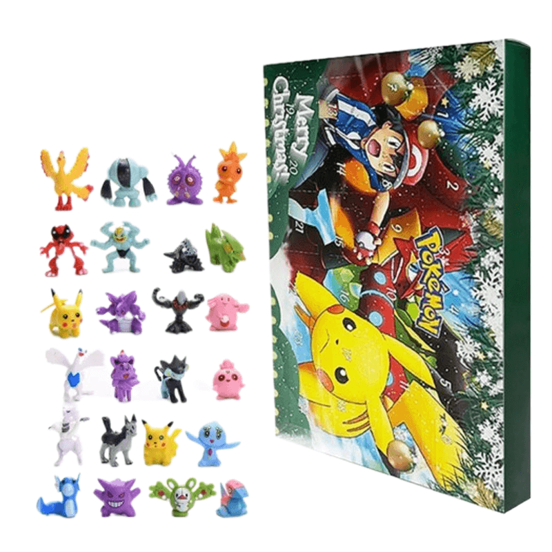 Calendrier de l'Avent de Noël avec surprises – 24 figurines