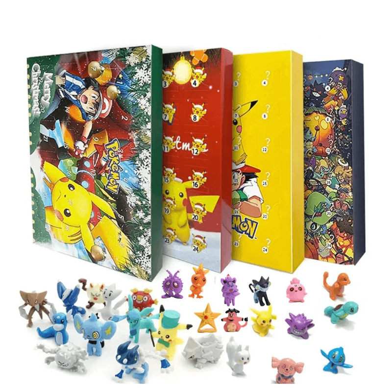 Calendrier de l'Avent de Noël avec surprises – 24 figurines