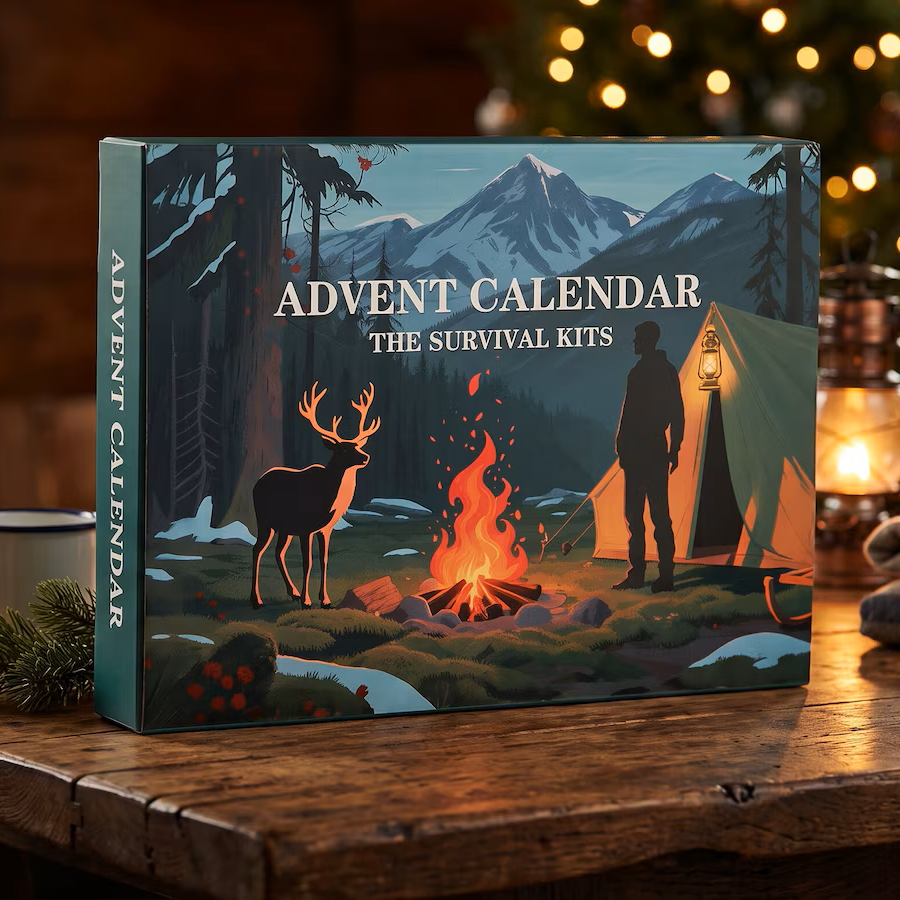 Calendrier de l'Avent outils – 24 jours d'outils d'extérieur et d'aventure