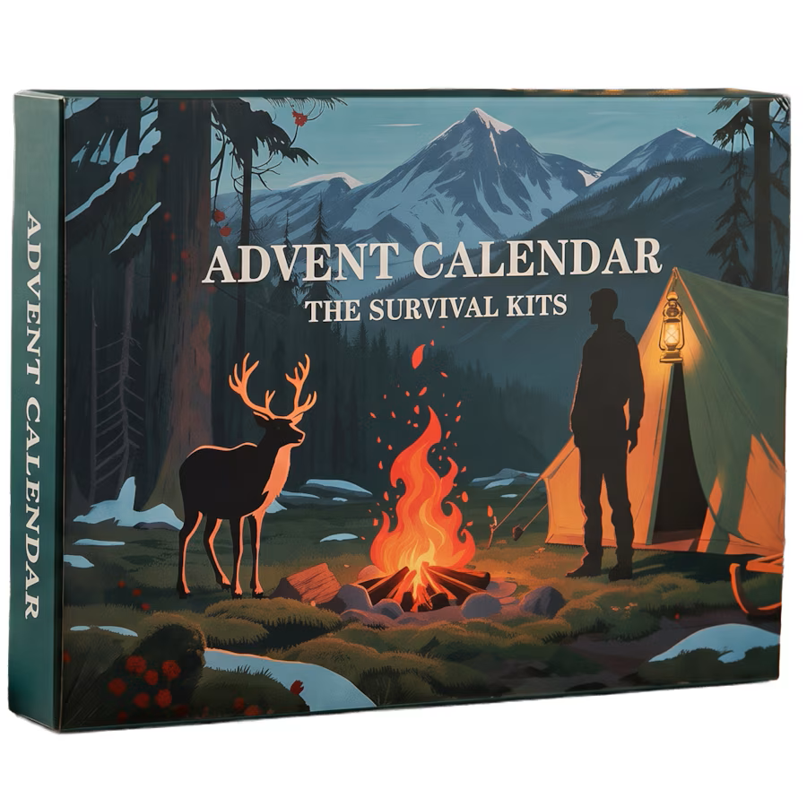Calendrier de l'Avent outils – 24 jours d'outils d'extérieur et d'aventure