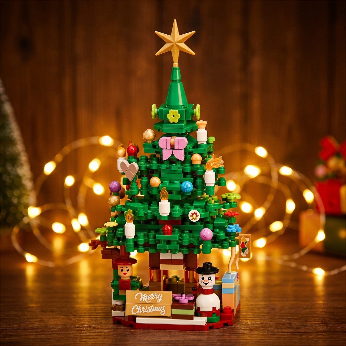 Calendrier de l'Avent Village de Noël en Briques, 864 Pièces