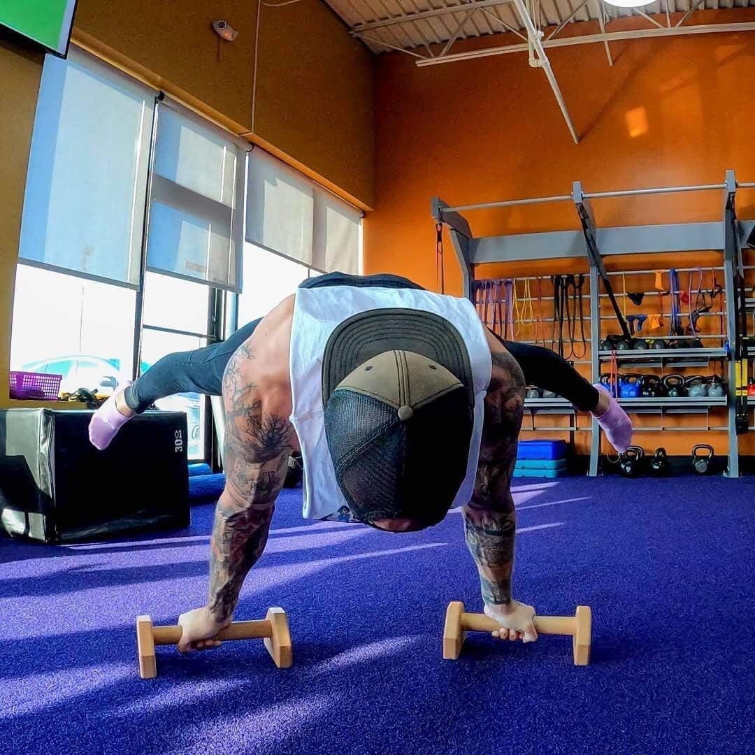 Calisthenics PowerBars – Sturdy Wooden Push-Up Supports