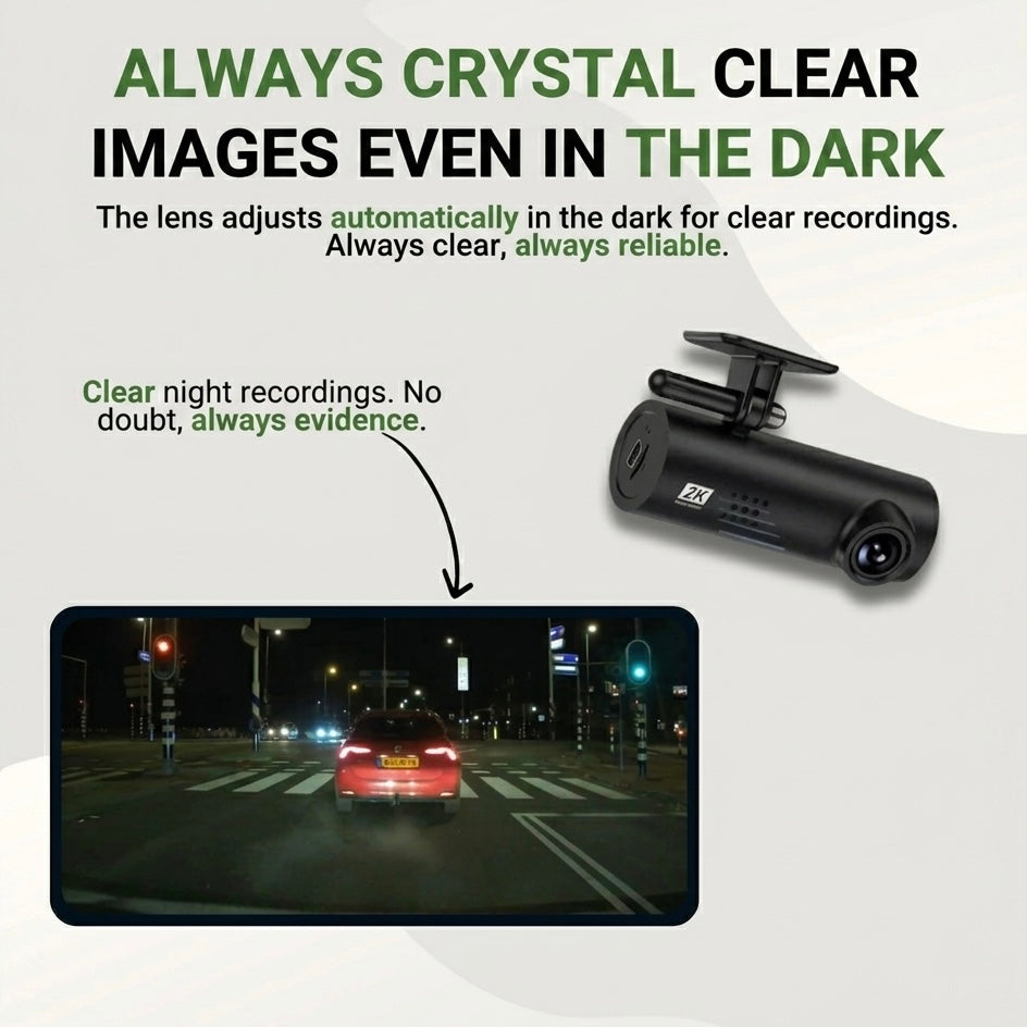 Caméra de bord automobile 1080P, grand angle 170°, vision nocturne Sony Starvis, capteur G, alertes vocales, enregistrement en boucle continu