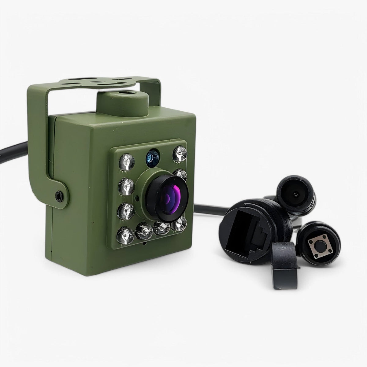 Caméra de nid d'oiseau WiFi HD – Caméra de faune 1080p étanche d'extérieur avec vision nocturne