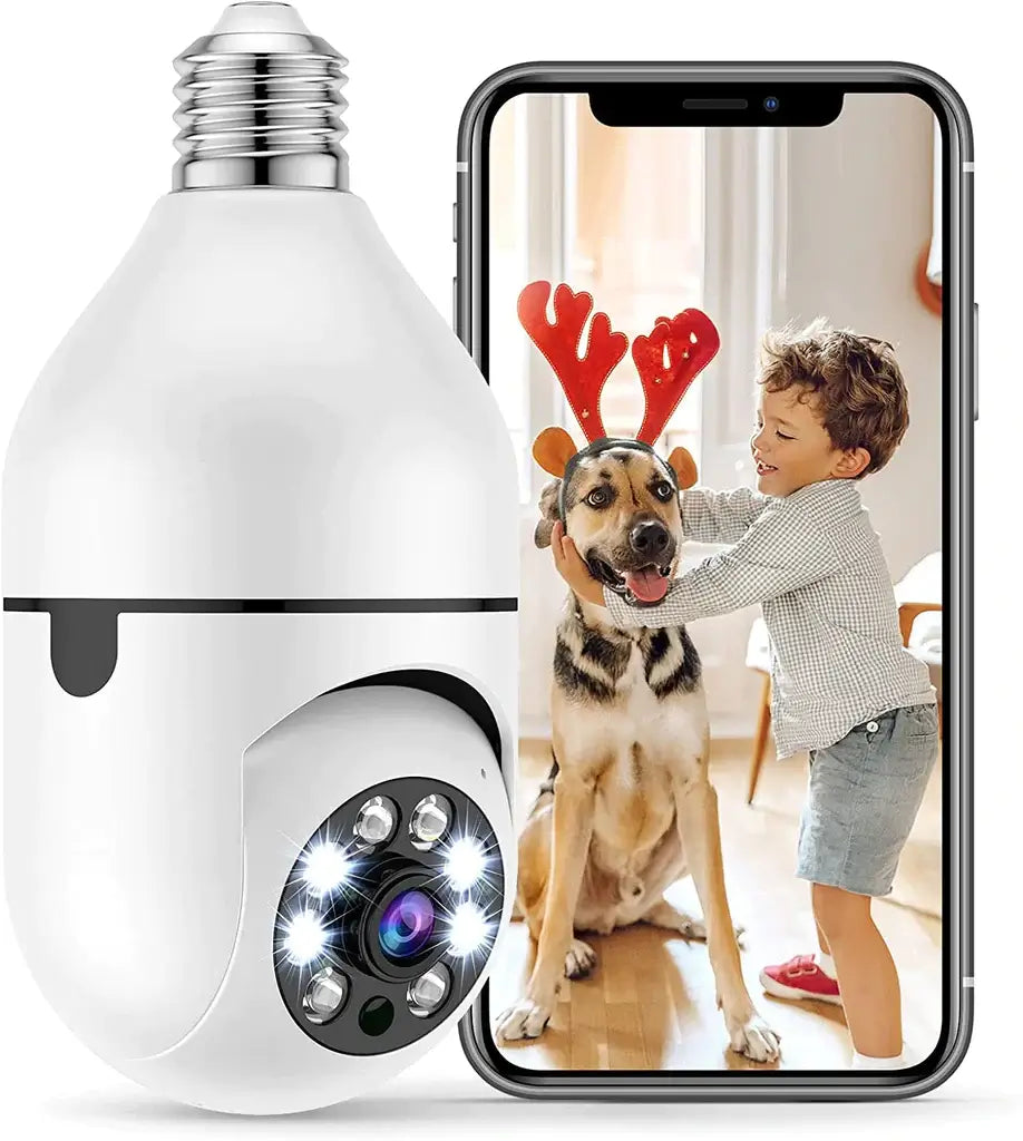 Caméra de surveillance ampoule