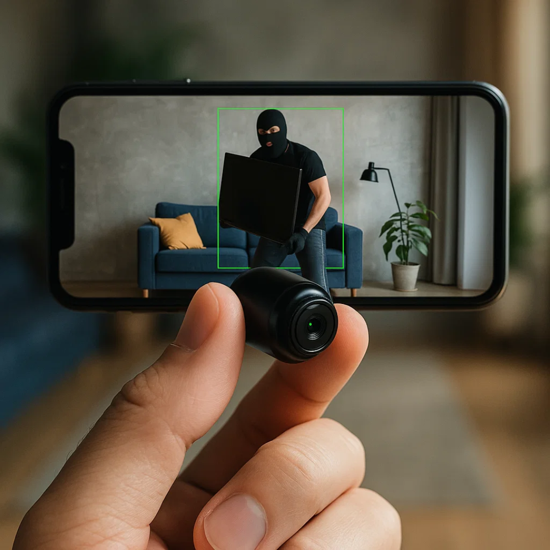 Caméra de surveillance sans fil discrète HD 1080P avec audio