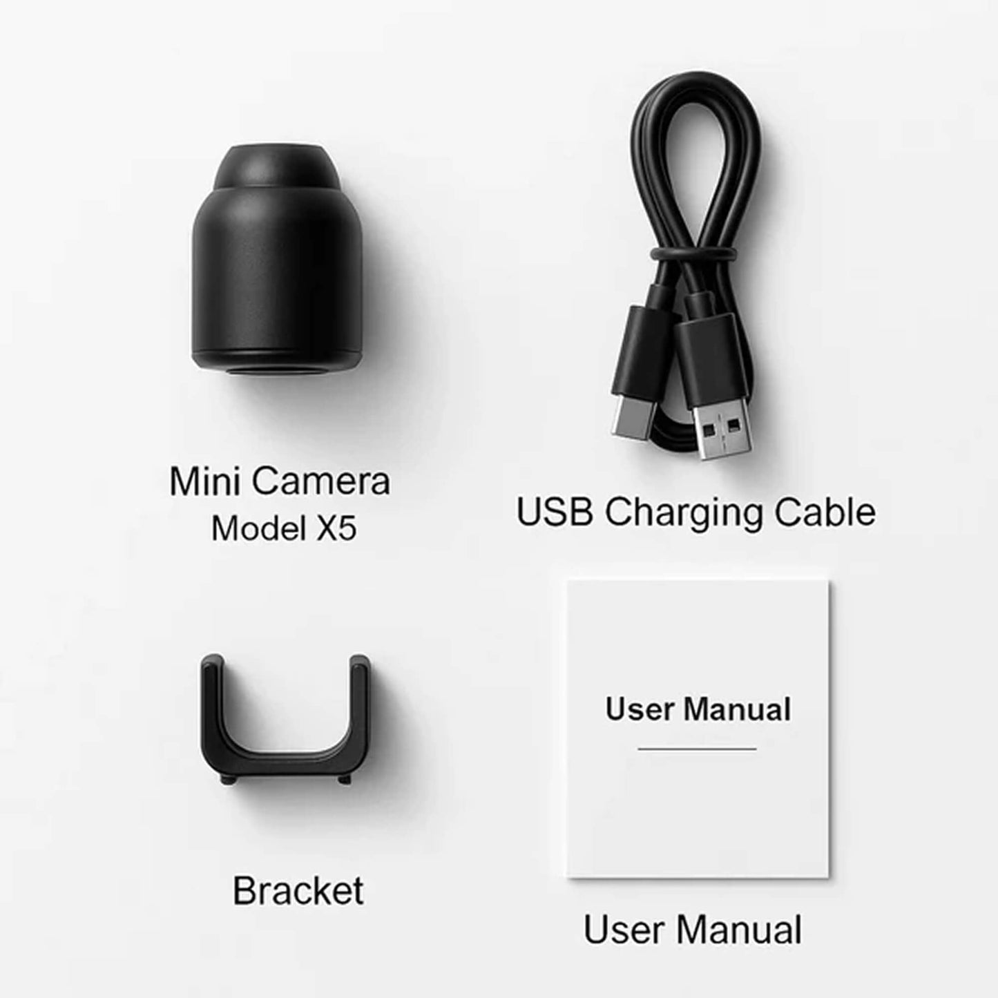 Caméra de surveillance sans fil discrète HD 1080P avec audio