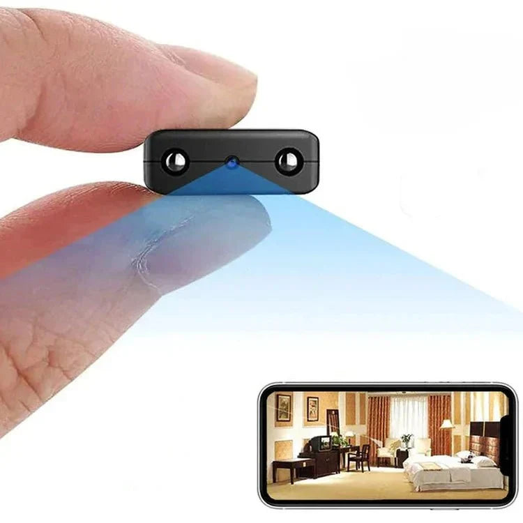 Caméra micro HD WiFi compacte avec audio et vision nocturne