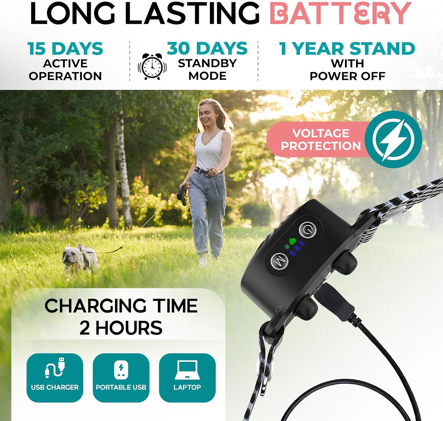 CANINECARE – BarkEase Anti-Bark Collar | For Small Dogs