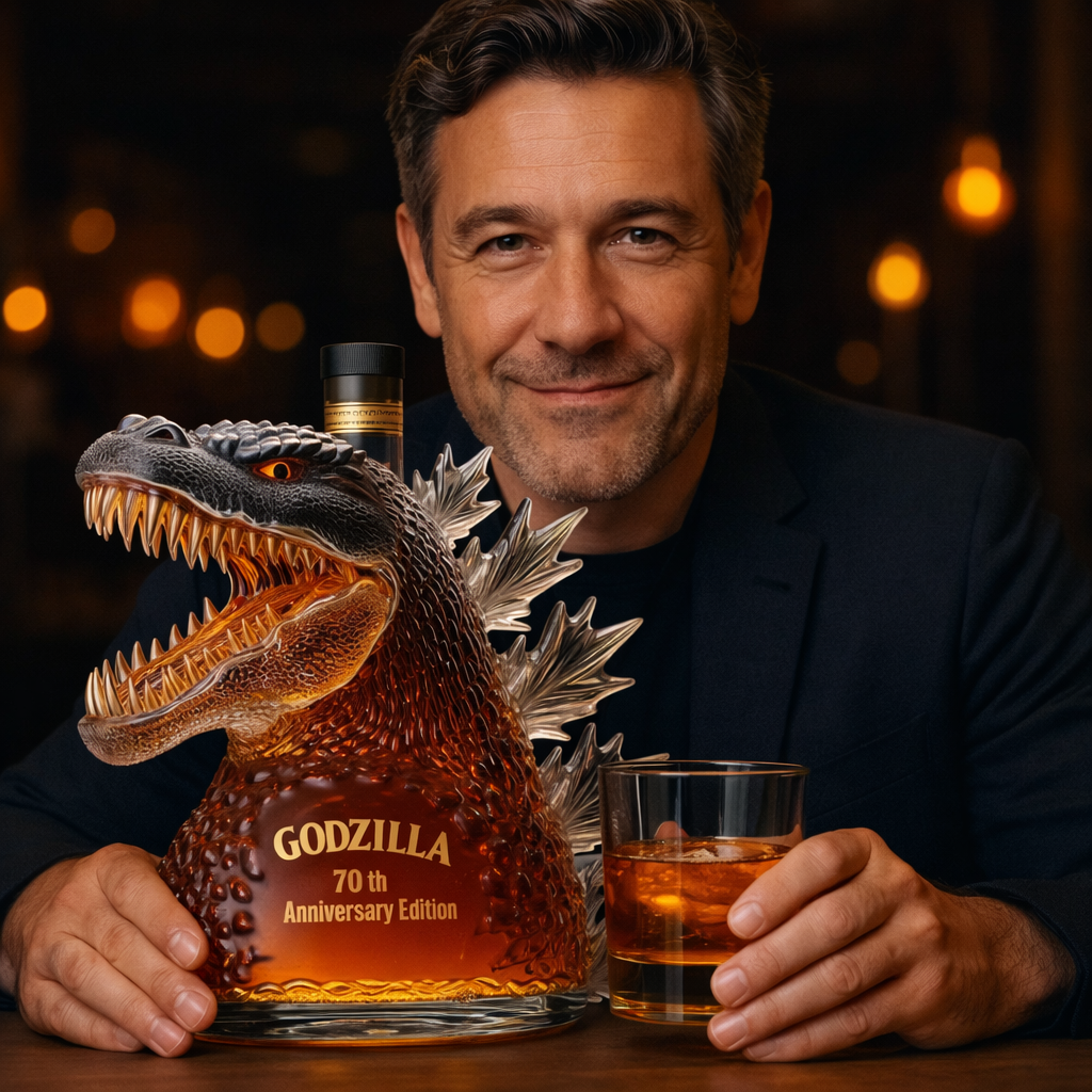 Carafe à whisky monstre, bouteille en verre pour décoration de bar
