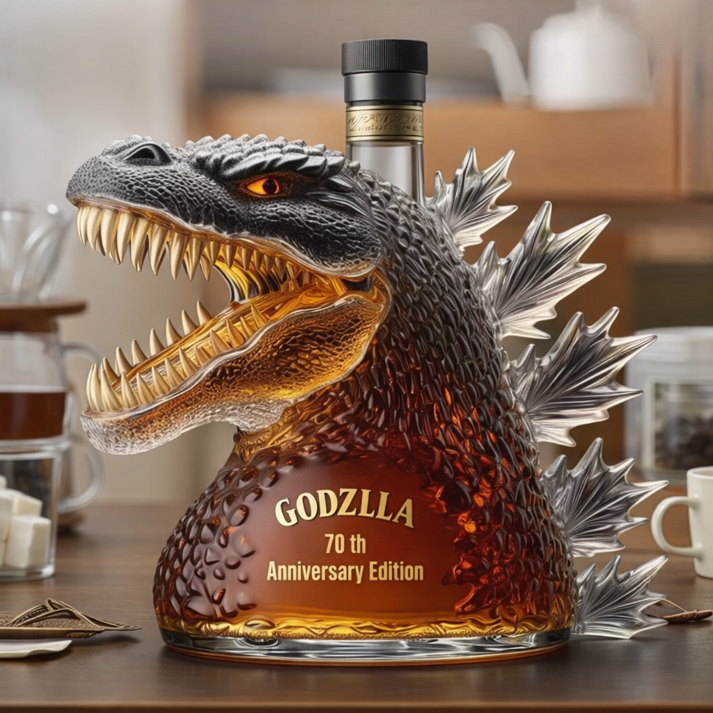Carafe à whisky monstre, bouteille en verre pour décoration de bar