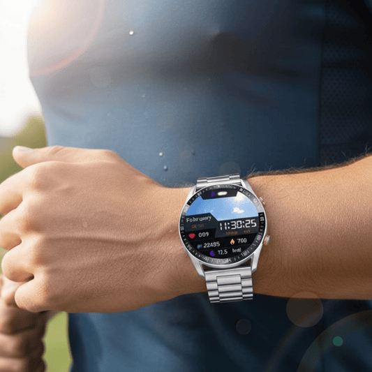 CARDIOTRON – Premium men's smartwatch with ECG+PPG & call function