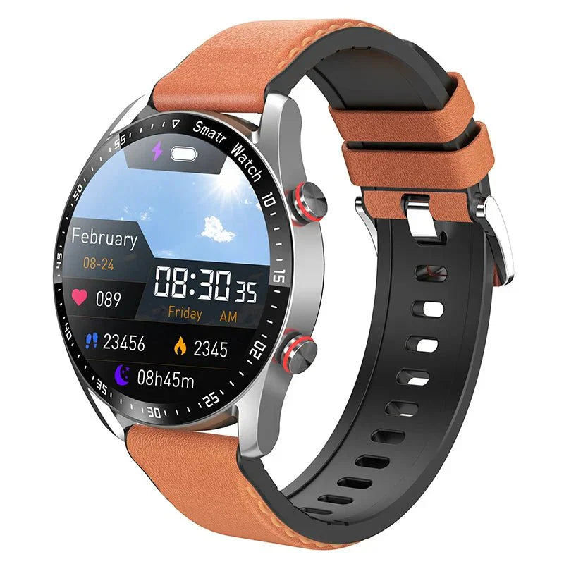 CARDIOTRON – Premium men's smartwatch with ECG+PPG & call function