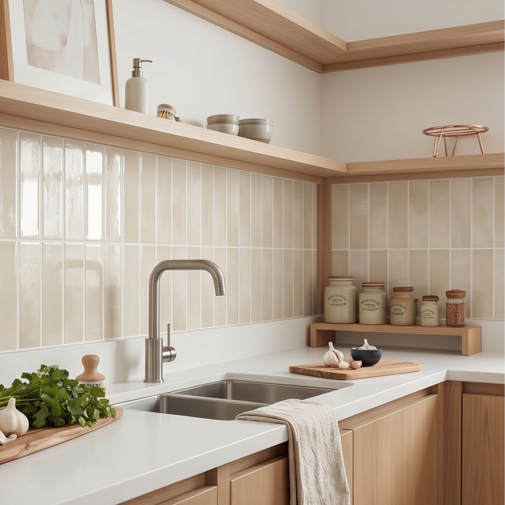 Carrelage mural adhésif 3D pour cuisine et salle de bain