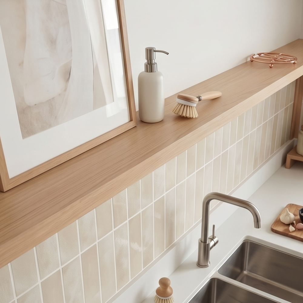 Carrelage mural adhésif 3D pour cuisine et salle de bain
