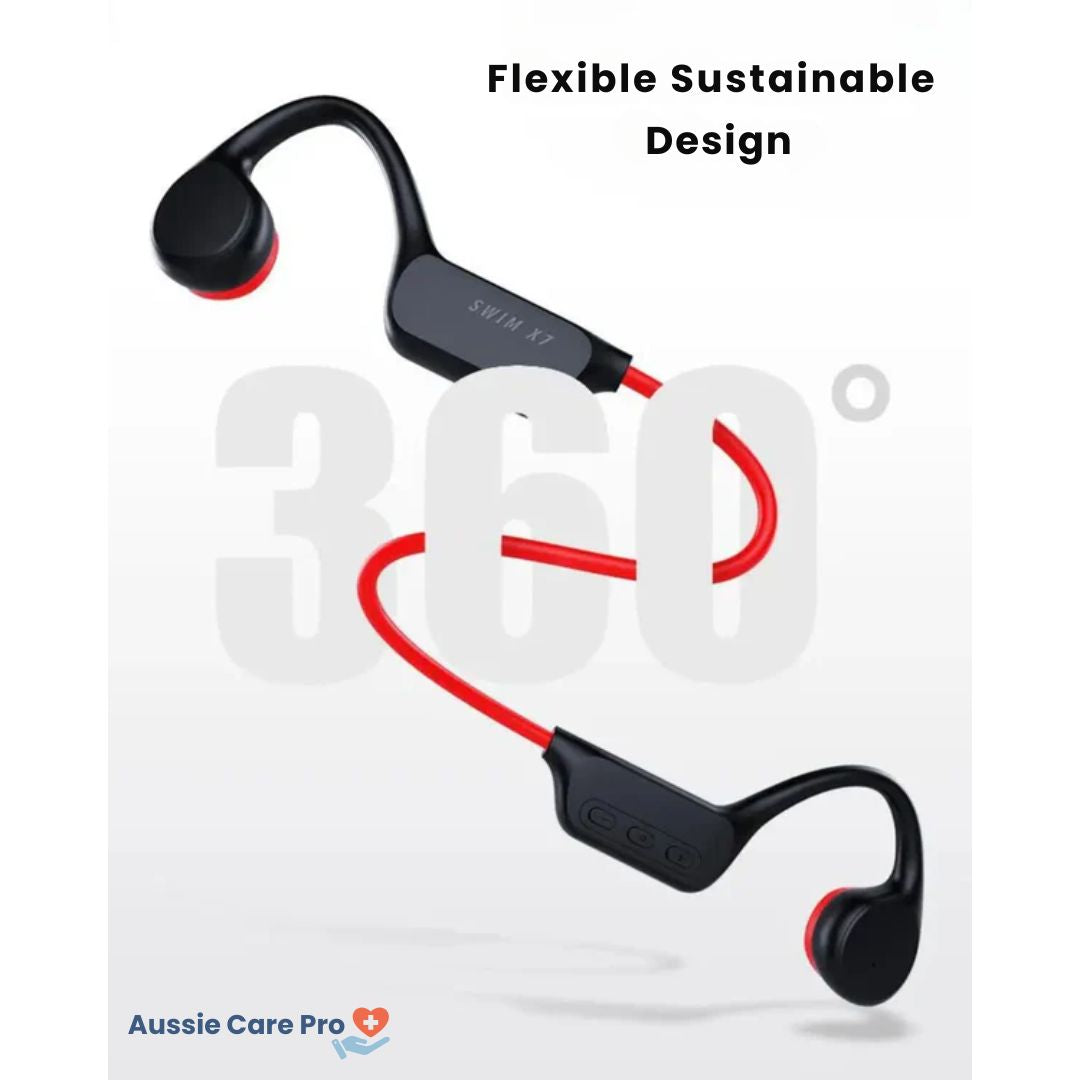 Casque à conduction osseuse