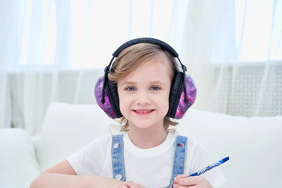 Casque anti-bruit enfant pour la protection auditive