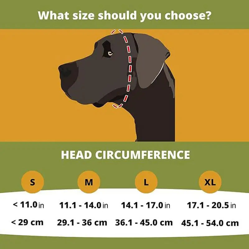 Casque antibruit pour chien pour réduction du bruit et confort