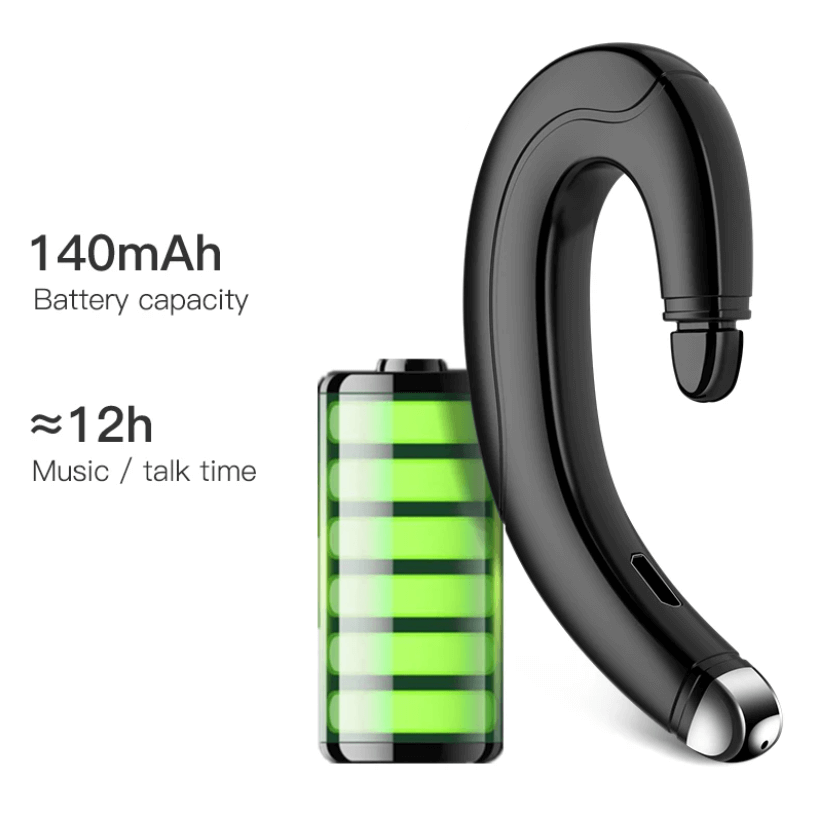 Casque Bluetooth sans fil à conduction osseuse