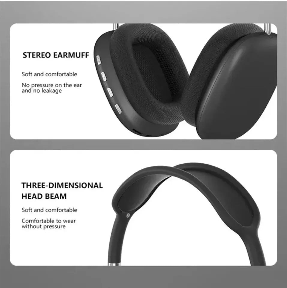 Casque Bluetooth stéréo HiFi avec réduction de bruit