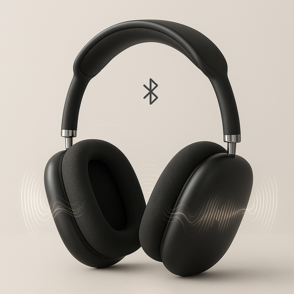 Casque Bluetooth stéréo HiFi avec réduction de bruit