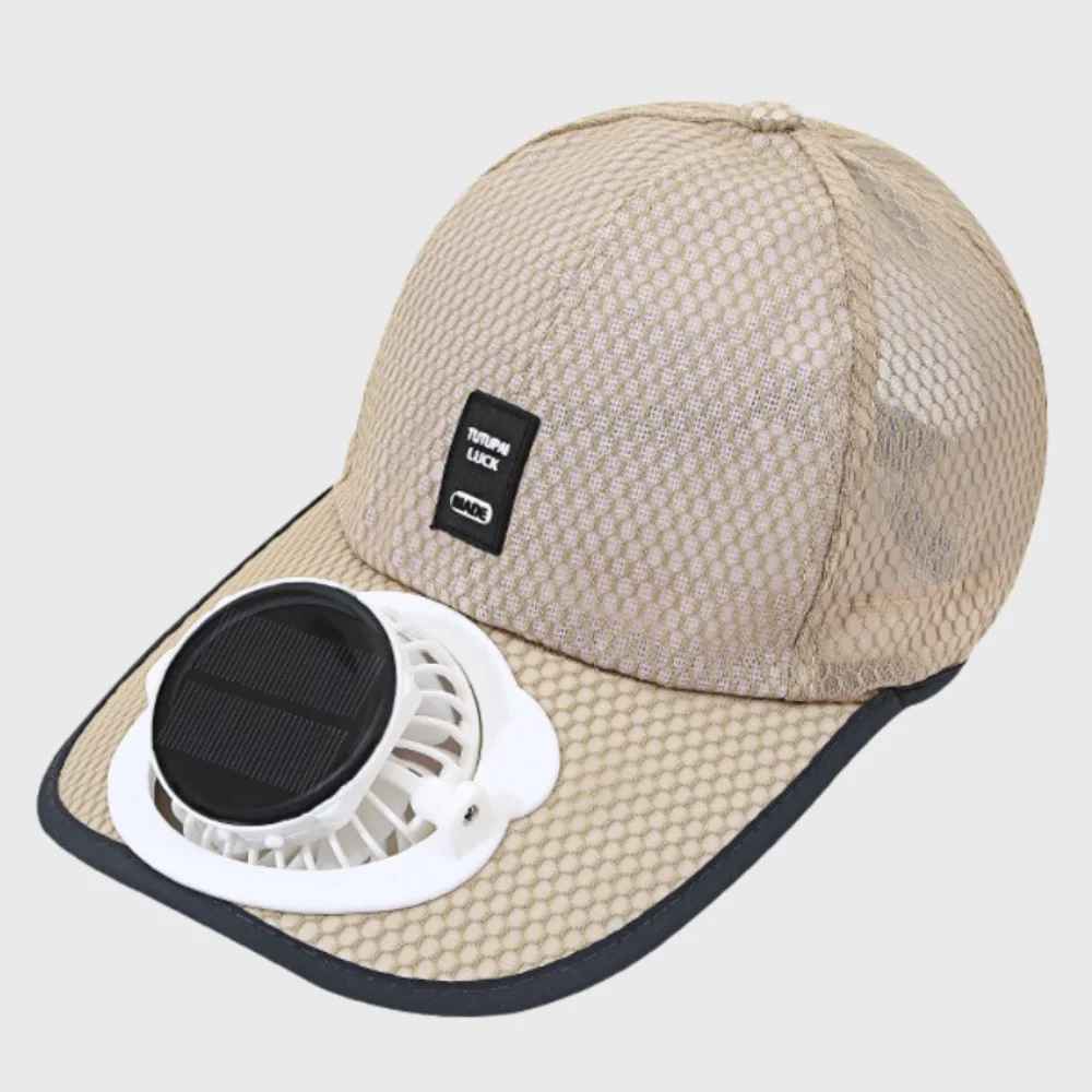 Casquette d'extérieur élégante 2 en 1 avec ventilateur rafraîchissant