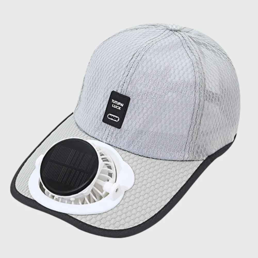Casquette d'extérieur élégante 2 en 1 avec ventilateur rafraîchissant