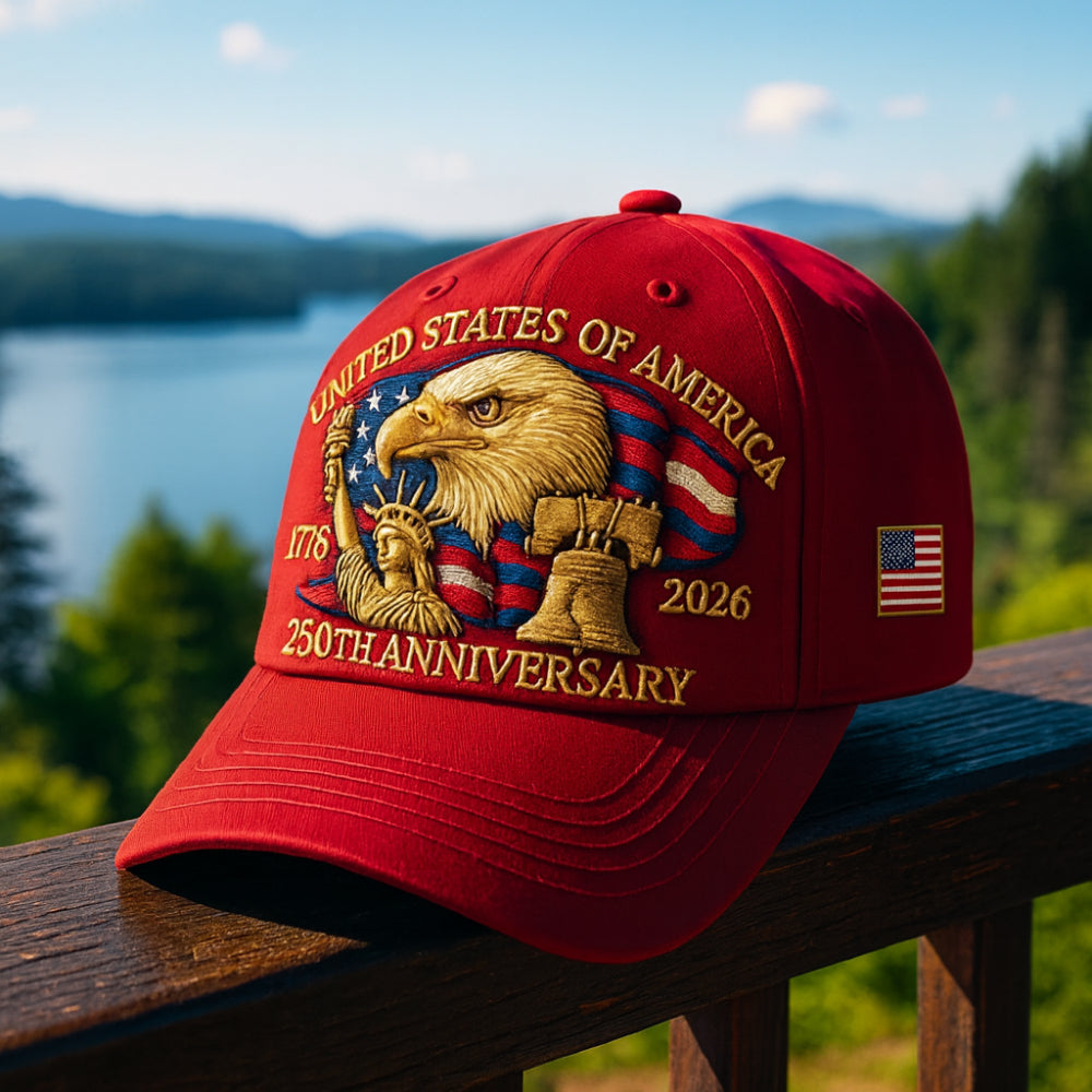 Casquette de baseball pour homme avec broderie aigle pour vétérans