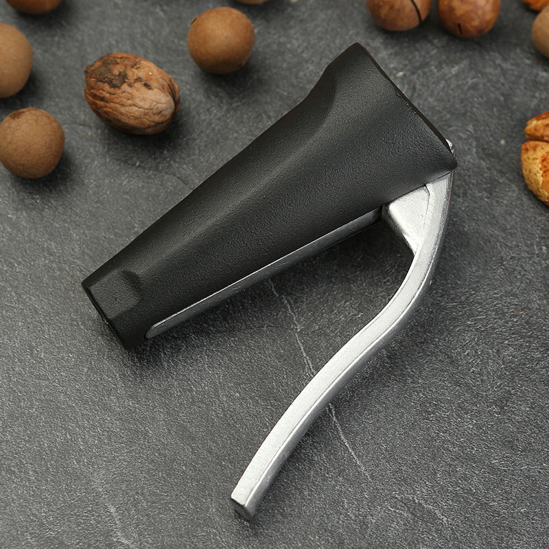 Casse-noix ergonomique en aluminium rouge et noir