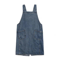 Tablier de poche en denim de coton décontracté