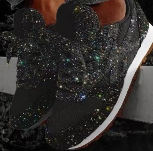Casual Glitter Shoes with Sequins