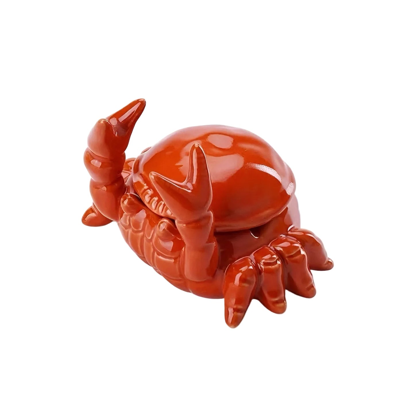 Cendrier de luxe de style oriental motif crabe