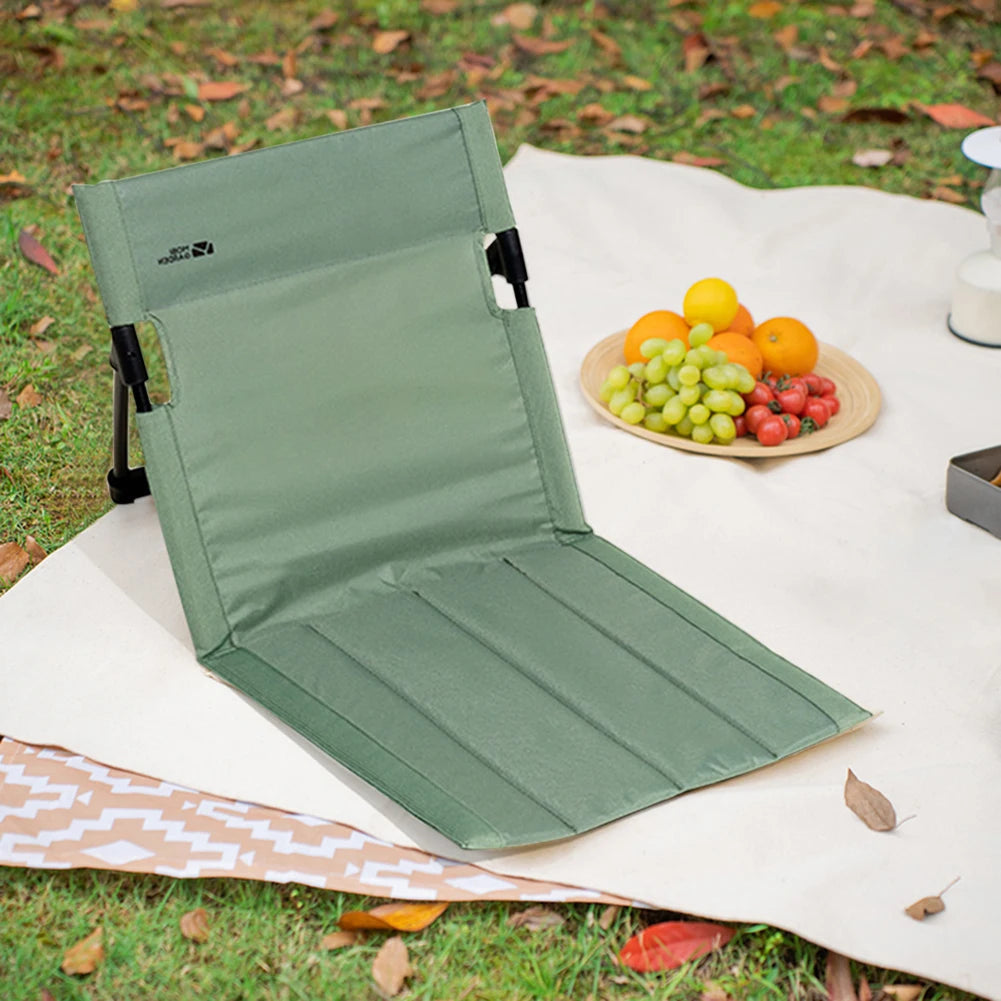 Chaise de camping pliante, ergonomique, confortable et légère pour le plein air, les voyages et le camping