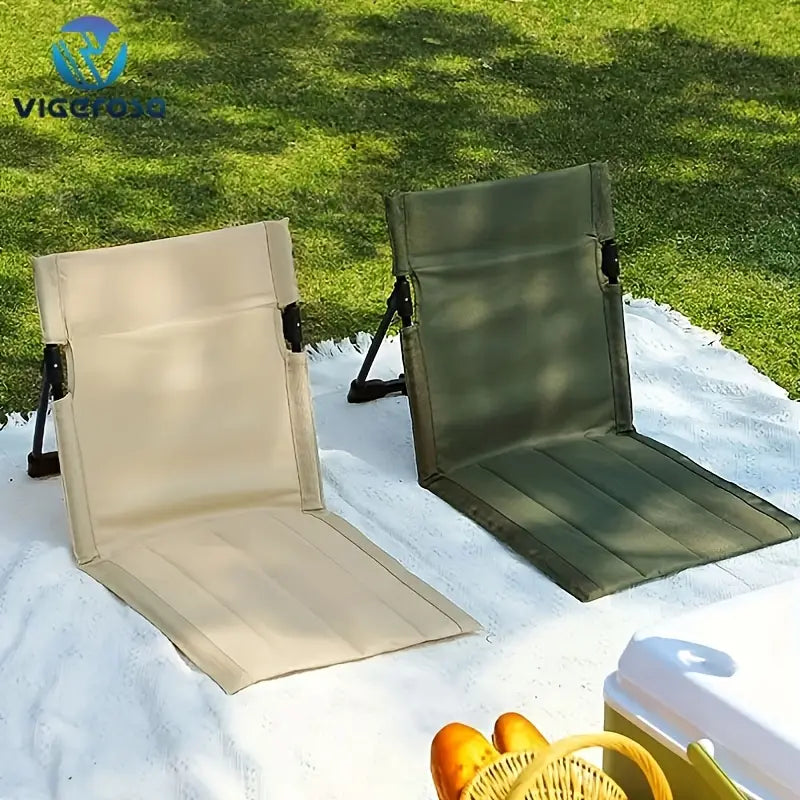 Chaise de camping pliante, ergonomique, confortable et légère pour le plein air, les voyages et le camping