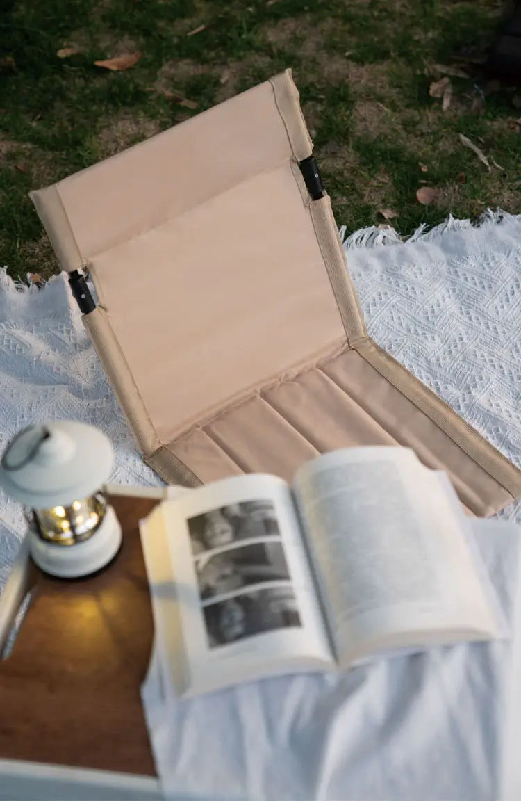 Chaise de camping pliante, ergonomique, confortable et légère pour le plein air, les voyages et le camping