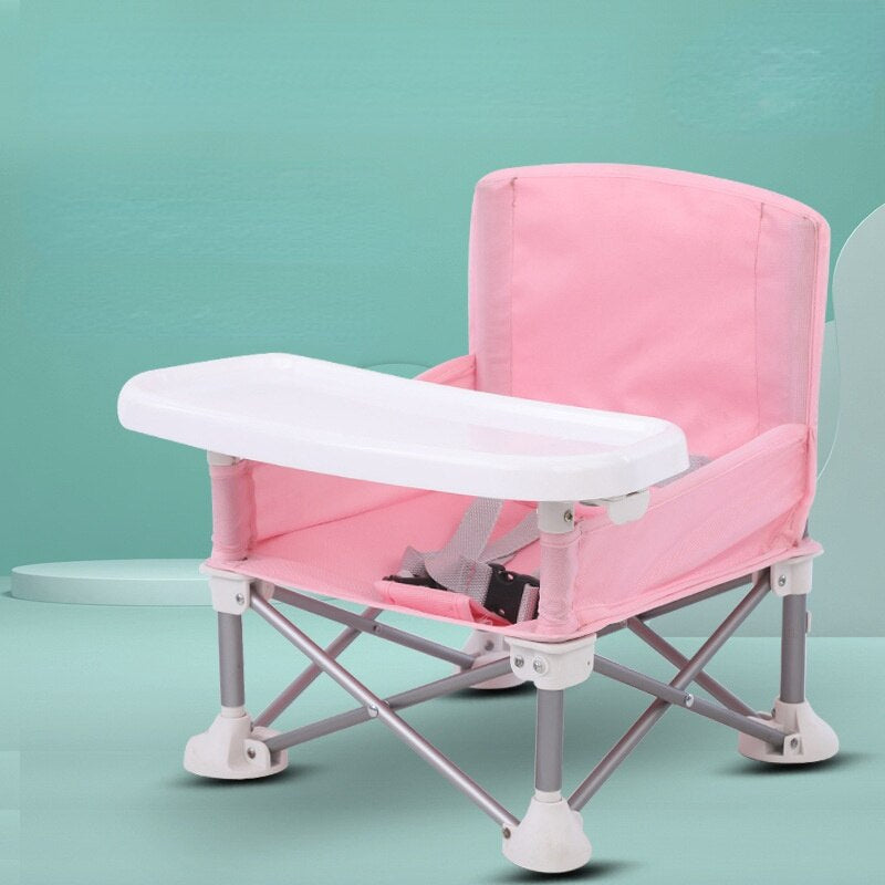 Chaise de camping pour enfant avec tablette repas pour tout-petits