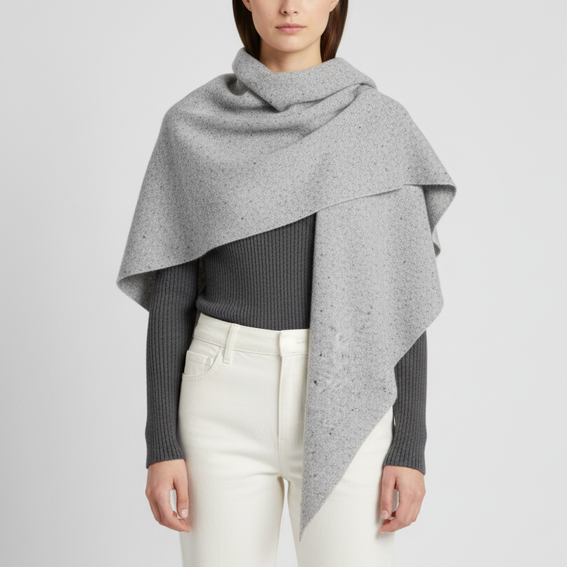 Châle oversize