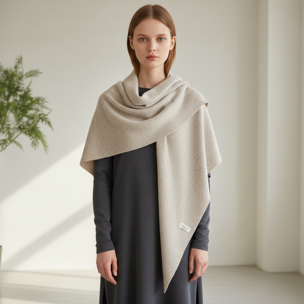 Châle oversize