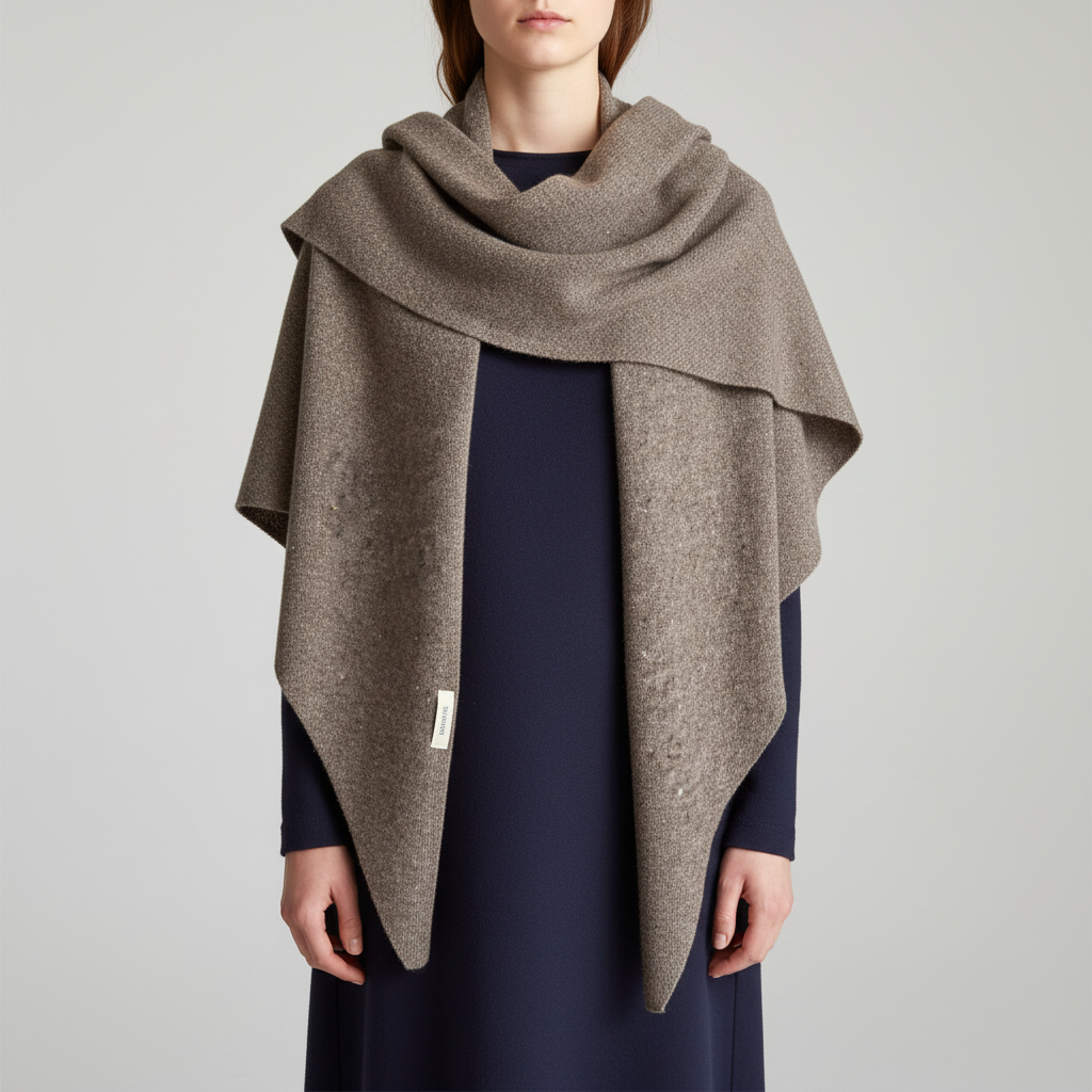 Châle oversize